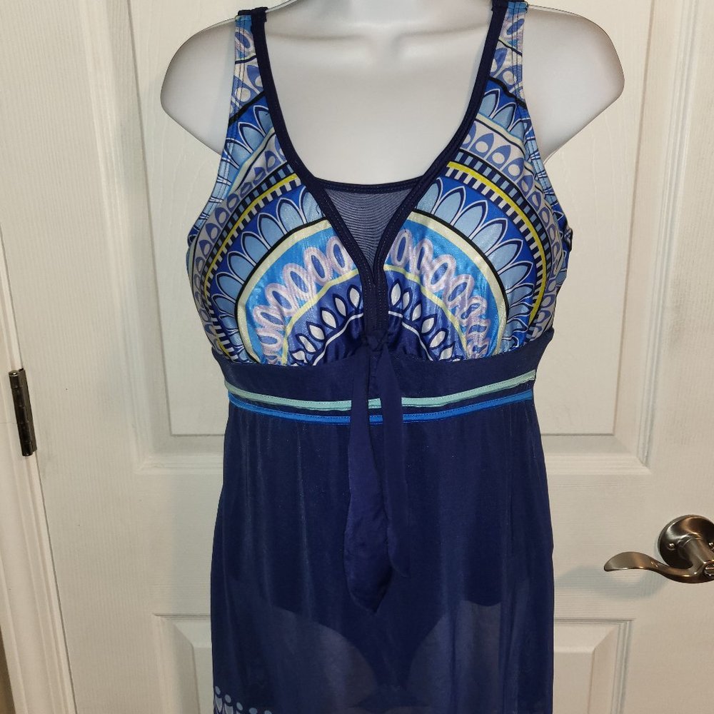 Swim Dress Sz L